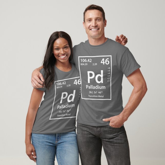 T-shirt Élément Palladium (blanc) (Unisexe)