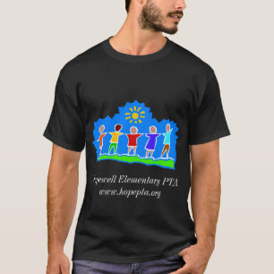 T-shirt élémentaire de Pta de Hopewell (obscurit