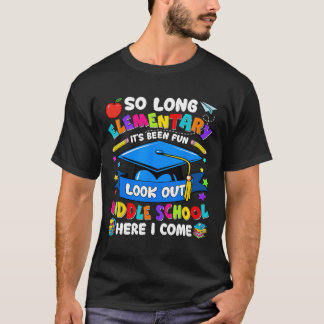 T-shirt Élémentaire Il a été amusant regarder dehors le co