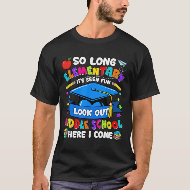 T-shirt Élémentaire Il a été amusant regarder dehors le co (Devant)