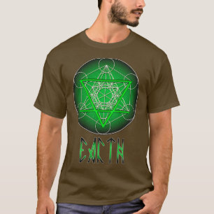 T-shirt Éléments alchimiques de la Terre Cuisine en métal