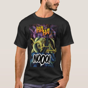 T-shirt Eléments de culture pop avec Humorore Typographie