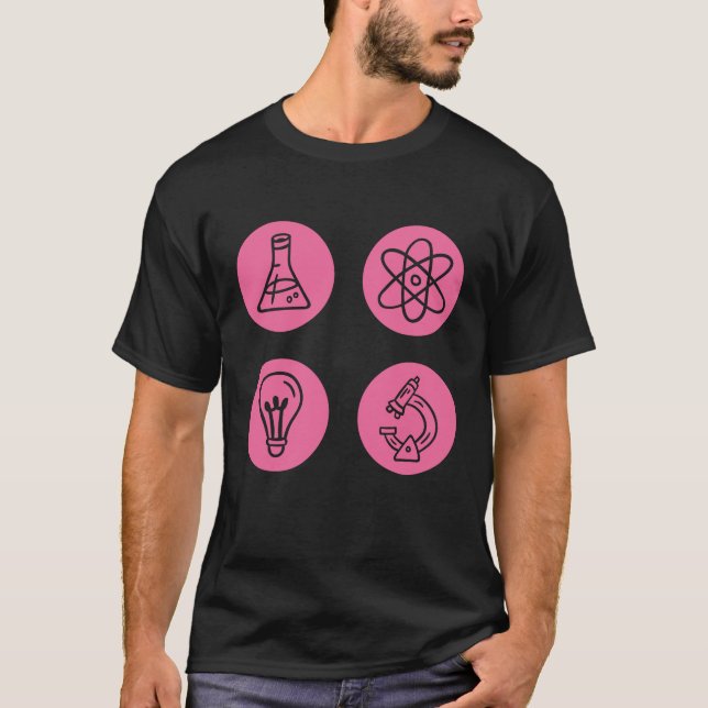 T-shirt Éléments de science Articles (Devant)