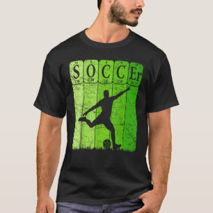 T-shirt Éléments de tableau périodique de football Joueur 