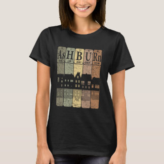 T-shirt Éléments du tableau périodique d'Ashburn Ashburn V