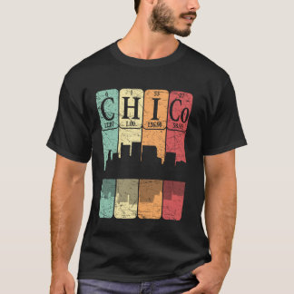 T-shirt Éléments du tableau périodique de Chico Chico Cali