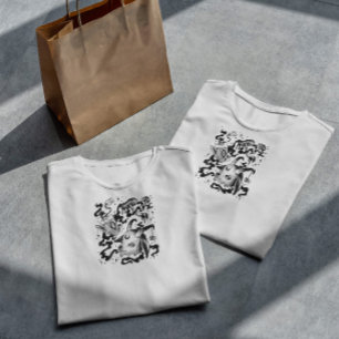 T-shirt Éléments magiques foncés