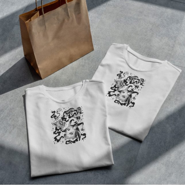 T-shirt Éléments magiques foncés (Créateur téléchargé)