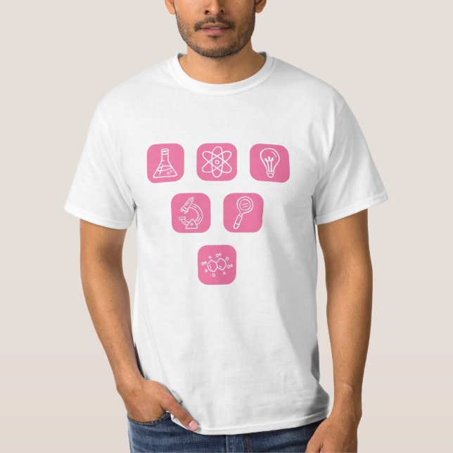 T-shirt Éléments scientifiques (Devant)
