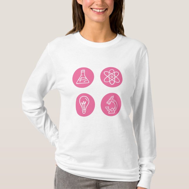 T-shirt Éléments scientifiques (Devant)