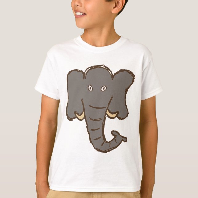 T-shirt Éléphant (Devant)