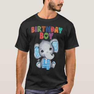 T-shirt Elephant 4e anniversaire garçon 4 ans éléphant à t