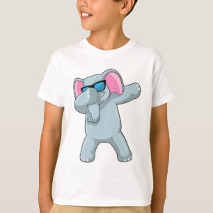 T-shirt Elephant à Hip hop Dance Dab