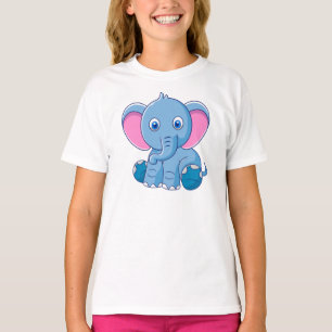 T-shirt Eléphant Bébé mignon