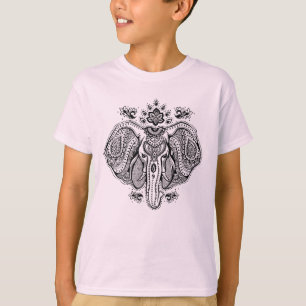 T-shirt Éléphant d'Asie vintage inspiré