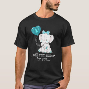 T-shirt Eléphant de sensibilisation à la tumeur desmoïde