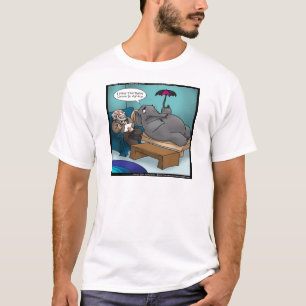 T-shirt Elephant Drôle En Thérapie