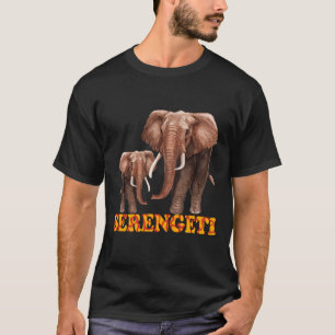 T-shirt Eléphant du Serengeti