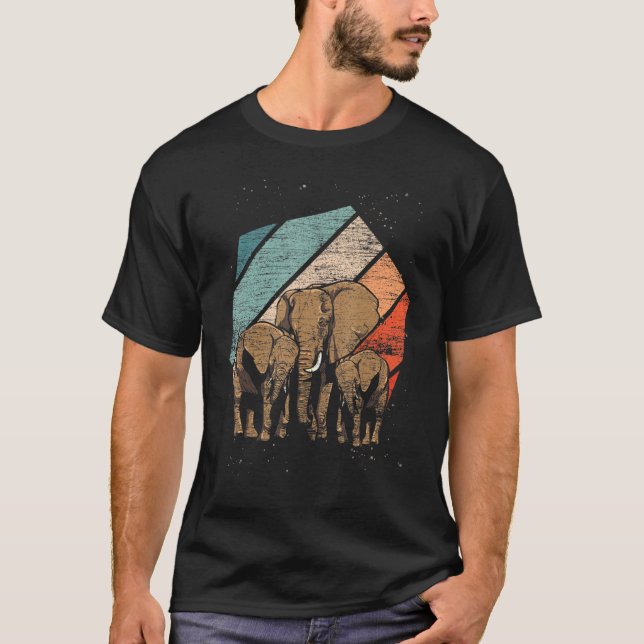 T-shirt Eléphant en détresse (Devant)