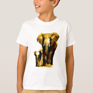 T-shirt Eléphant et bébé Eléphant