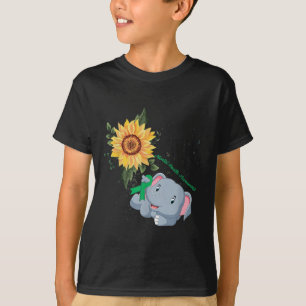 T-shirt Elephant Faith Hope Fight Love Mental Health Aware