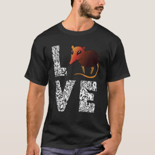 T-shirt Eléphant Léopard Love Sengi Eléphant Shrew M