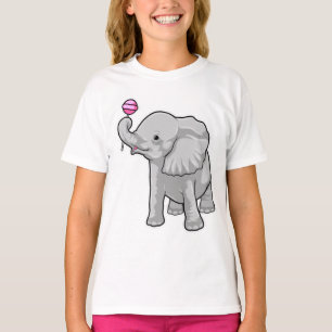 T-shirt Eléphant Lollipop