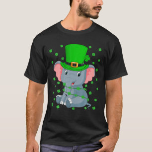 T-shirt Elephant Lover Leprechaun Casquette Elephant St Pa