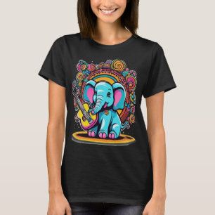 T-shirt Eléphant mélodique
