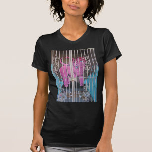 T-shirt Éléphant mis en cage