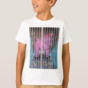T-shirt Éléphant mis en cage