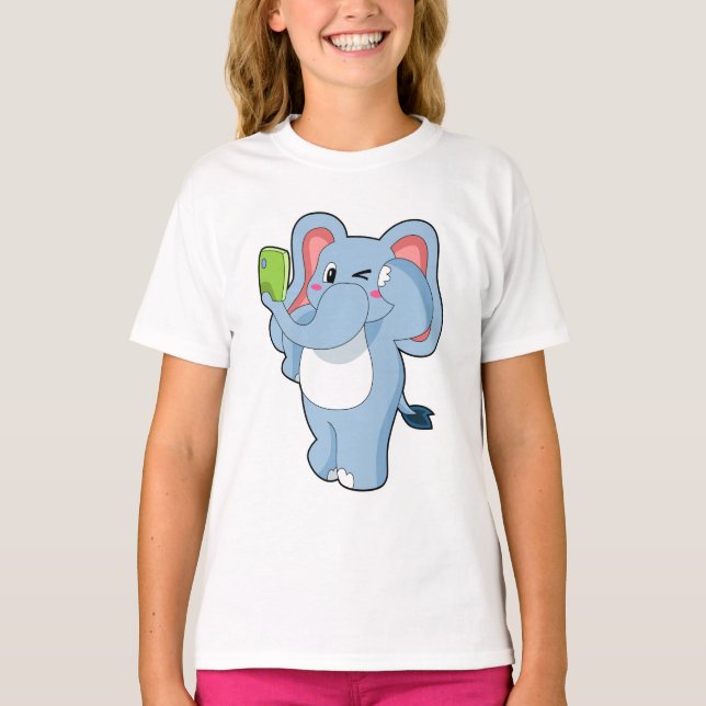 T-shirt Elephant Mobile (Devant)