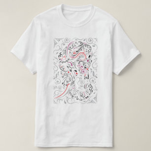 T-shirt éléphant orné