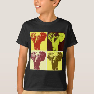 T-shirt Eléphant Pop Art