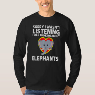 T-shirt Elephant Pour Hommes Femmes Plus Grand Cirque Zoo 