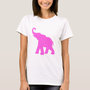 T-shirt Éléphant rose