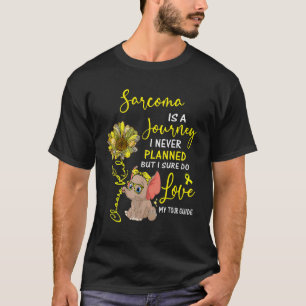 T-shirt Elephant Sarcome Est Un Voyage Que Je N'Ai Jamais 