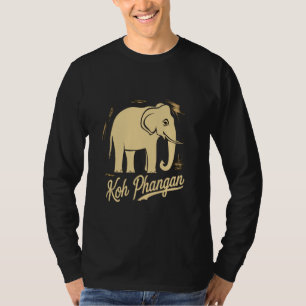 T-shirt Elephant thaïlandais Voyageur en Asie du Sud-Est K