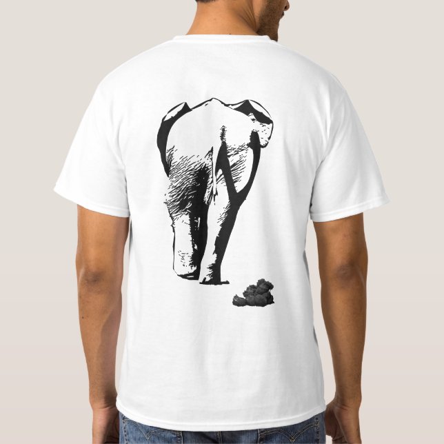 T-shirt éléphant walk (Dos)
