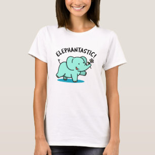T-shirt Elephantastic Funny Elephant Pun