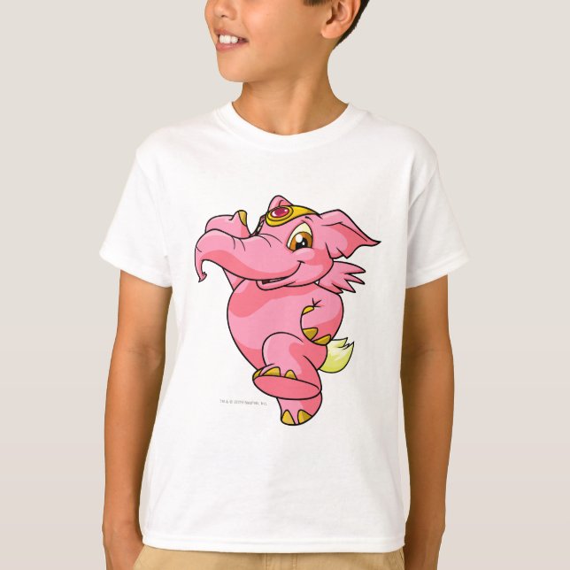 T-shirt Elephante rose (Devant)