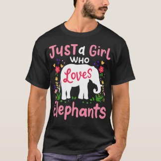 T-shirt Eléphants Eléphant Amant 2