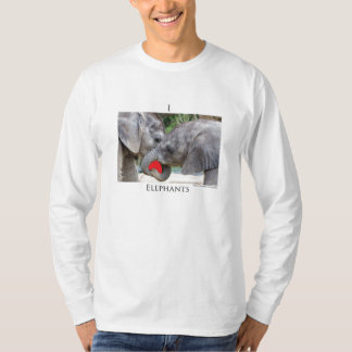 T-shirt Éléphants I (de coeur)