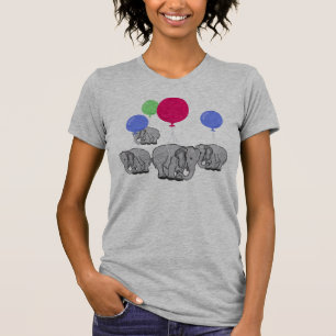 T-shirt Eléphants volants