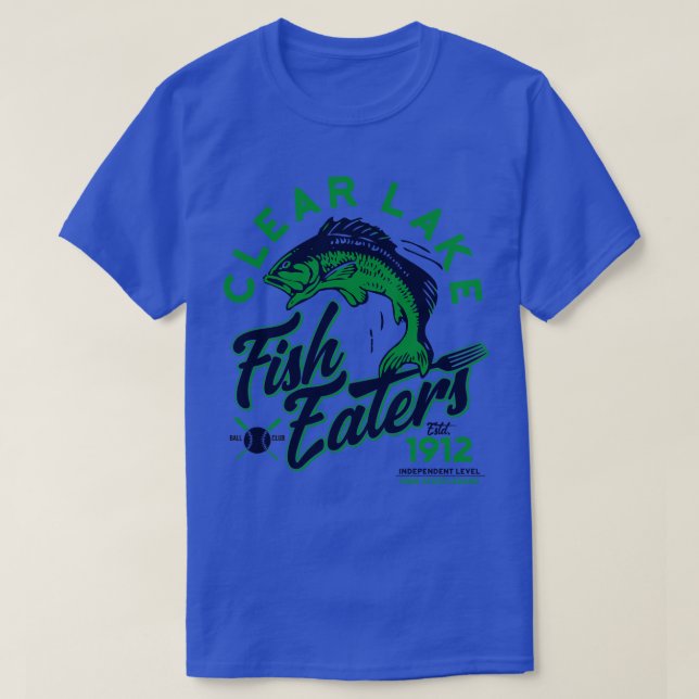 T-shirt Élevage de poissons du lac Clear (Design devant)