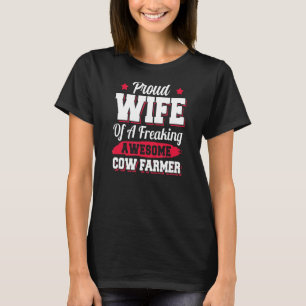 T-shirt Élevage de porcs Ferme Agriculture Femme d'agricul