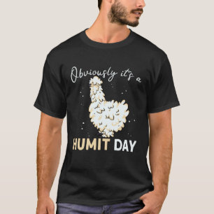 T-shirt élevage de poule soyeuse chinoise Silkie jour