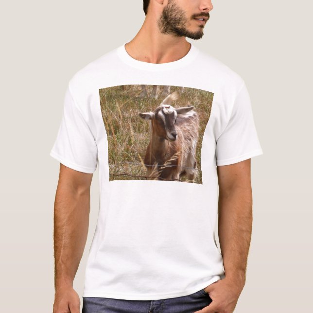 T-shirt Élevage des chèvres (Devant)