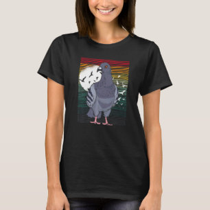 T-shirt Élevage Rétro D'Oiseaux Éleveur De Pigeon Oiseau P