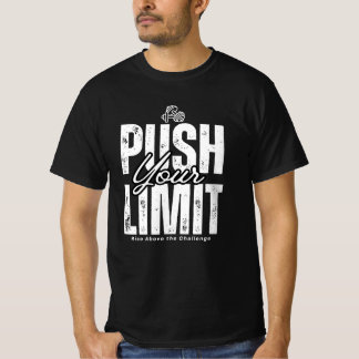 T-shirt Elevate Your Workout: Rise Above the Challenge